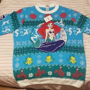 Little Mermaid Christmas Sweater!!